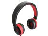 Maxell KUMA Ακουστικά Κεφαλής MXH-HP650 με Ενσωματωμένο Μικρόφωνο και Υποδοχή για Δεύτερα Ακουστικά Μαύρο/Κόκκινο 30371400CN